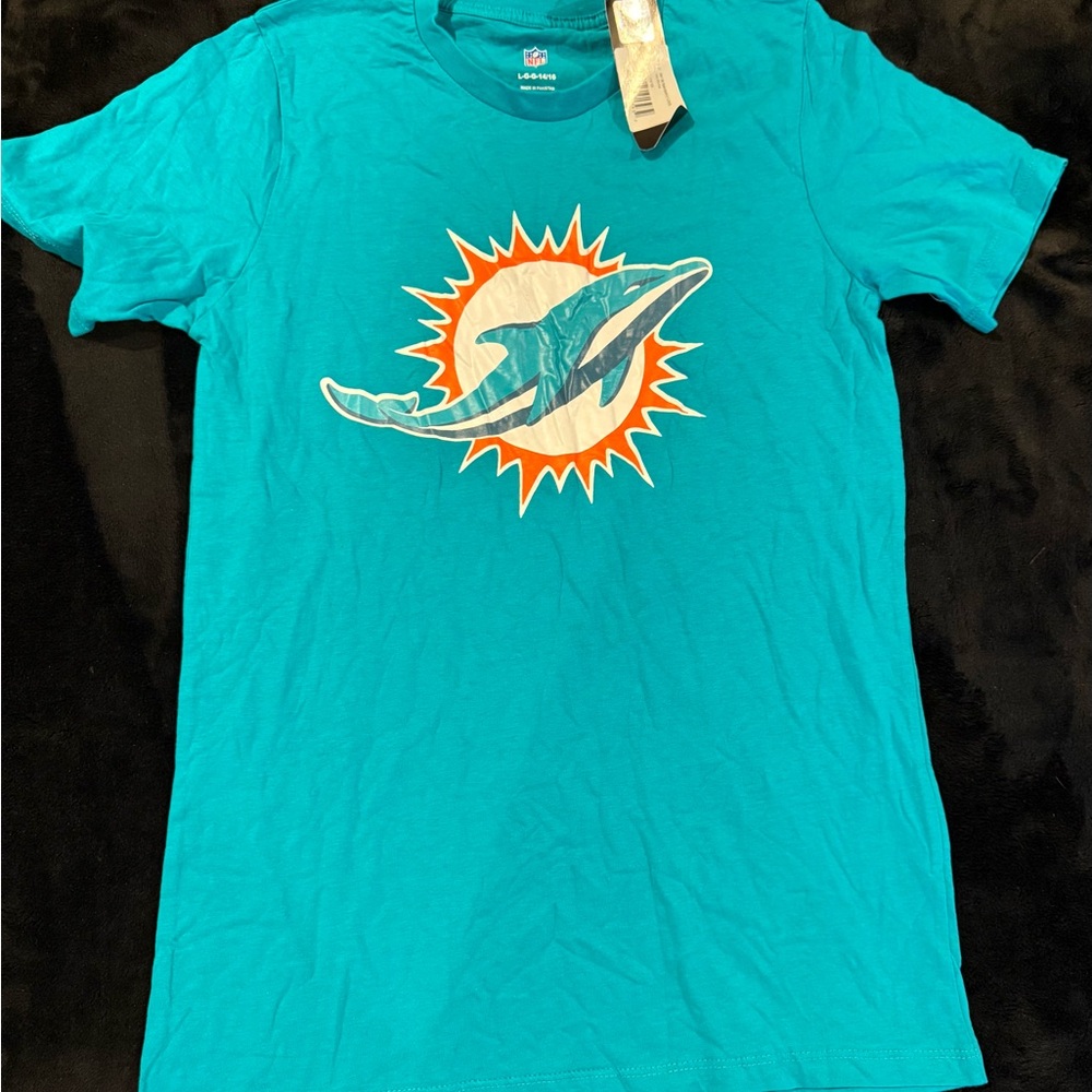 Fanatics Aqua Miami Dolphins Tee